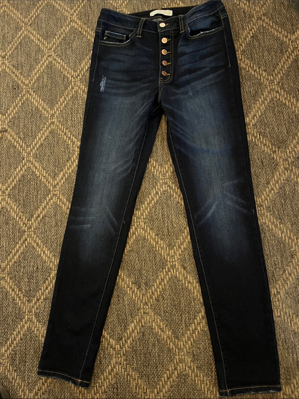Kancan Button-Fly Women’s Jeans